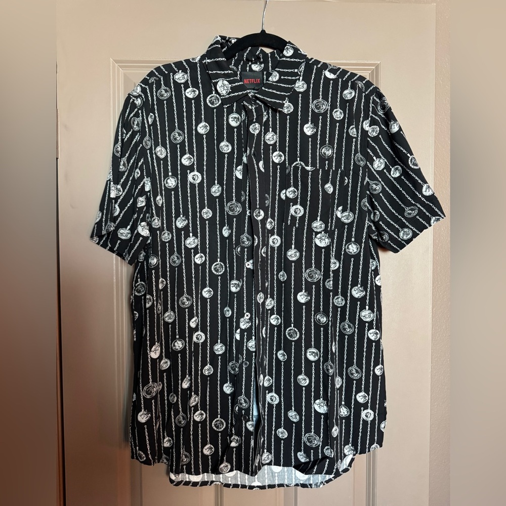 Witcher Hot Topic Button Up Shirt - Picture 7 of 7